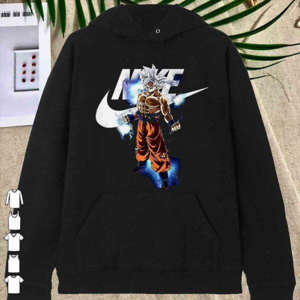Awesome Songoku nike Shirt, Dragon songoku super saiyan Nike logo Shirt