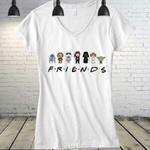 Awesome Star Wars Friends Shirt, Friends Disney shirt, Friedns baby yoda shirt, Darth Vader Shirt 3