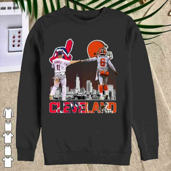 Awesome Cleveland Ramirez vs Mayfield signature Shirt