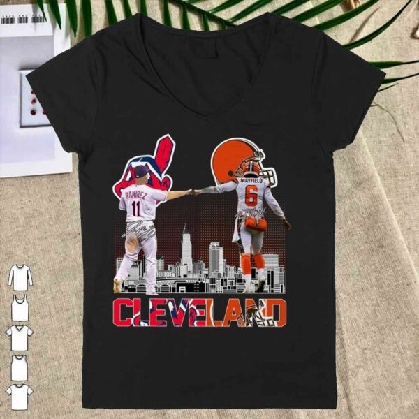 Awesome Cleveland Ramirez vs Mayfield signature Shirt