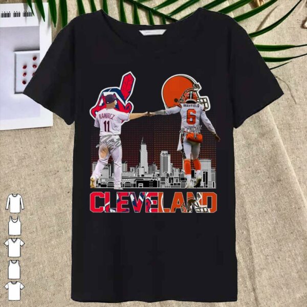 Awesome Cleveland Ramirez vs Mayfield signature Shirt