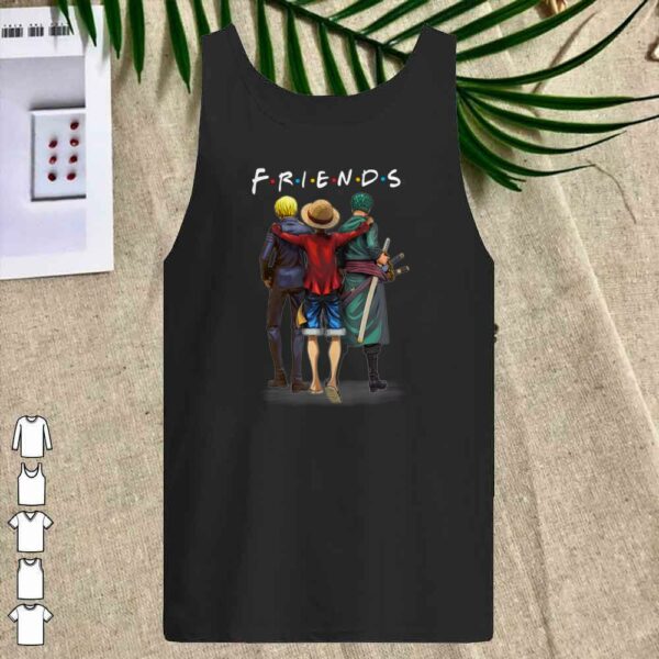 Friends Luffy Sanji Zoro One Piece shirt, Luffy shirt, Zoro Shirt, Sanji Shirt