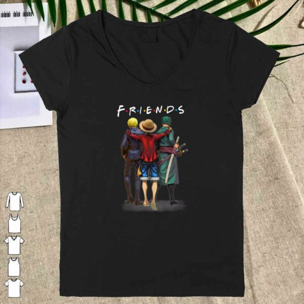 Friends Luffy Sanji Zoro One Piece shirt, Luffy shirt, Zoro Shirt, Sanji Shirt