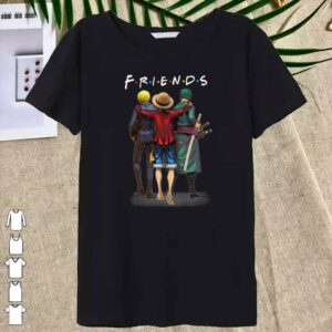 Friends Luffy Sanji Zoro One Piece shirt, Luffy shirt, Zoro Shirt, Sanji Shirt 6
