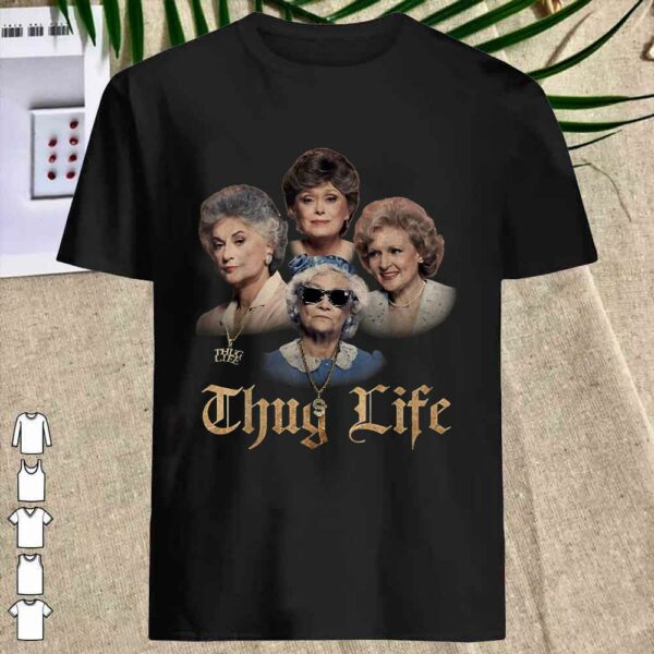 Official Golden Girls thugs lifes Minor threat Essentia Shirt
