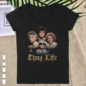 Official Golden Girls thugs lifes Minor threat Essentia Shirt 5