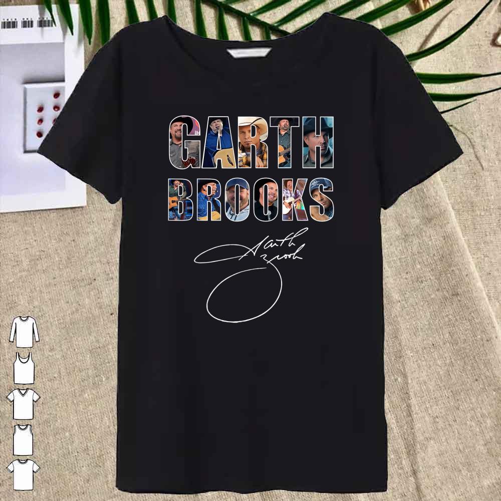 Garth Brooks Signature Legend Shirt Women T shirt 1 - Premium Garth Brooks signature legend Country shirt