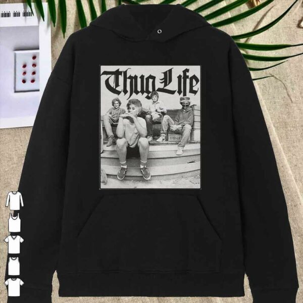 Girl Golden Thug Life Retro Shirt