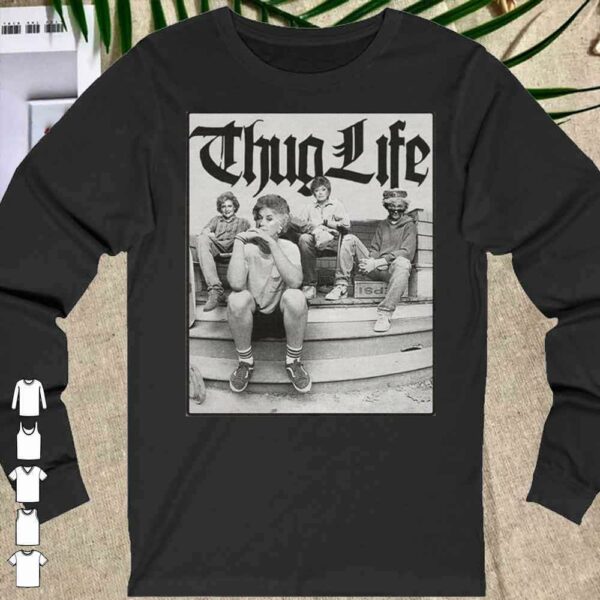 Girl Golden Thug Life Retro Shirt