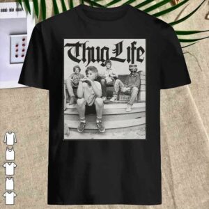 Girl Golden Thug Life Retro Shirt