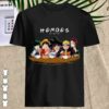Heroes Friends Naruto Luffy Songoku Tanjirou Kamado Shirt