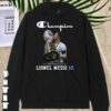Hot The Champion M10 Lionel Messi Copa America 2021 Signatures Shirt