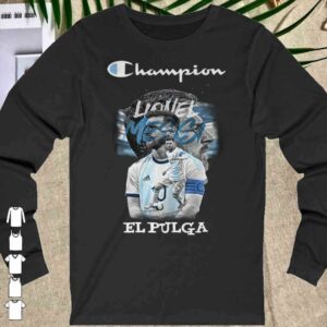 Hot Messi El Pulga Champion Copa America 2021 Shirt