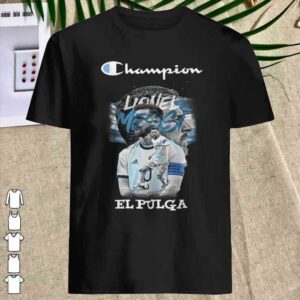 Hot Messi El Pulga Champion Copa America 2021 Shirt 3