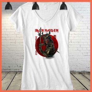 Awesome Iron Maidens Shirt Senjutsu Eddies Red Circle Premium Shirt 3