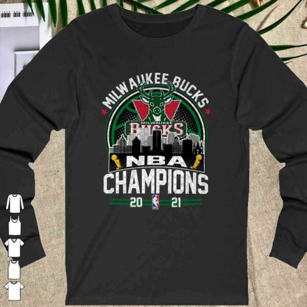 Official Milwaukee Bucks NBA champions 2021 Shirt
