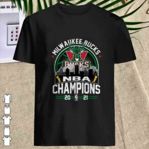 Official Milwaukee Bucks NBA champions 2021 Shirt 3