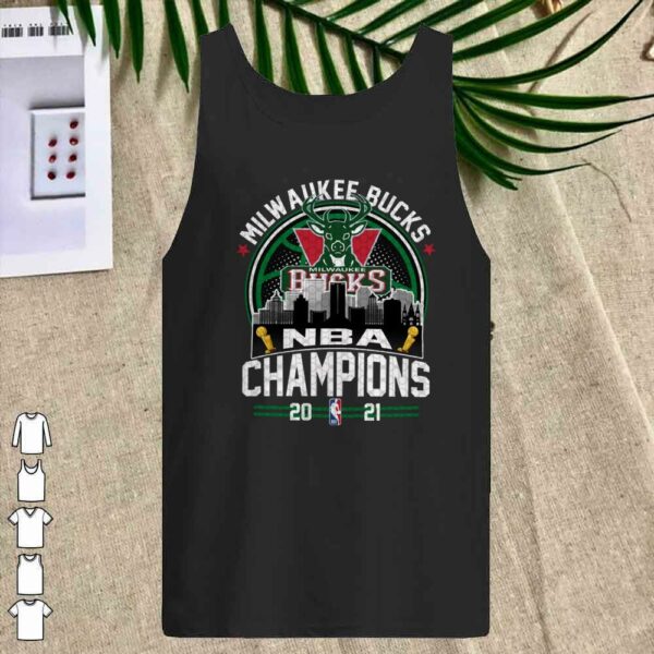 Official Milwaukee Bucks NBA champions 2021 Shirt