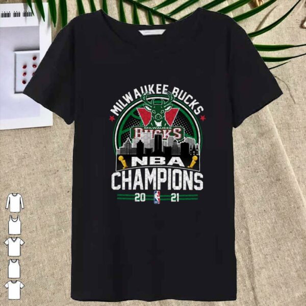 Official Milwaukee Bucks NBA champions 2021 Shirt