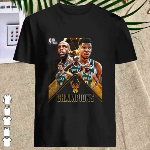 Official NBA Champion 2021 Bucks Team Basketball Shirt, Western Conference Champions 2021 Shirt
