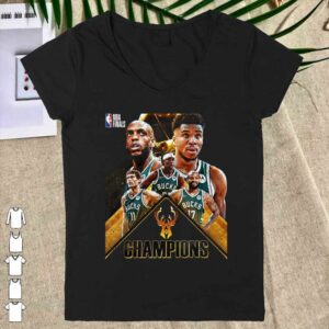 Official NBA Champion 2021 Bucks Team Basketball Shirt, Western Conference Champions 2021 Shirt 5