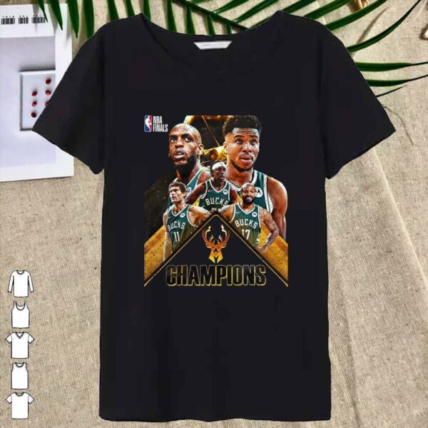 Official NBA Champion 2021 Bucks Team Basketball Shirt, Western Conference Champions 2021 Shirt