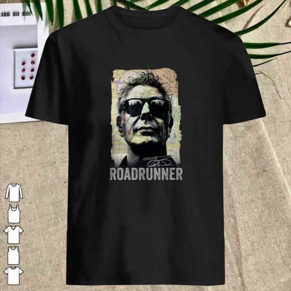 Roadrunner Anthony Signature Shirt, A Film About Anthony Bourdain Shirt
