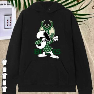 Official Snoopy Dabbing Milwaukee Bucks Champion 2021 Shirt