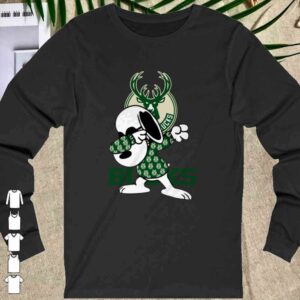 Official Snoopy Dabbing Milwaukee Bucks Champion 2021 Shirt