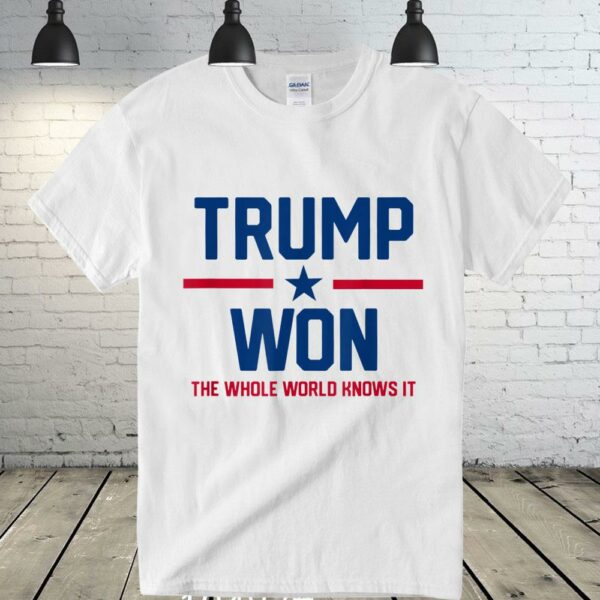 Trump Won The Whole World Knows It