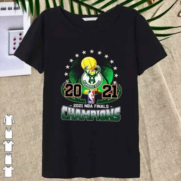 Official Vintage 2021 Milwaukee Bucks NBA Finals Shirt, NBA Basketball Finals Playoffs 2021 Shirt