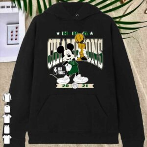 Official mickey mouse milwaukee bucks cup nba finals champions 2021 Shirt