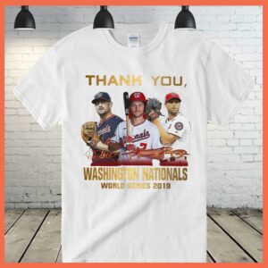 31 Max Scherzer Washington Nationals 2015-2021 Thank You For The Memories Signature Shirt 2