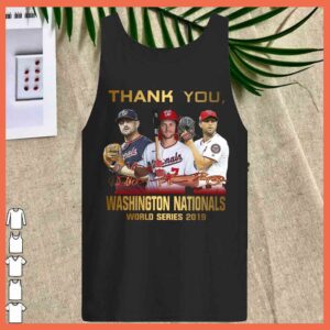 31 Max Scherzer Washington Nationals 2015-2021 Thank You For The Memories Signature Shirt 3