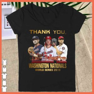 31 Max Scherzer Washington Nationals 2015-2021 Thank You For The Memories Signature Shirt 4