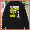 Awesome Songoku In the Gym I'm Not Here To Talk Shirt