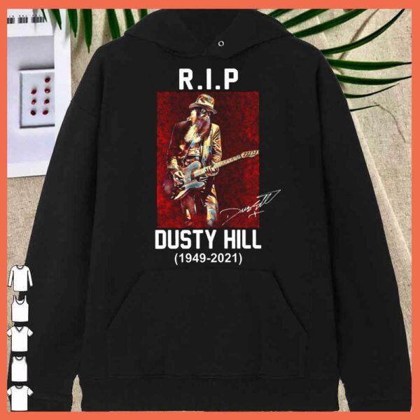 Awesome RIP Dusty Hill 1949 2021 Shirt, Thank you for memories Shirt