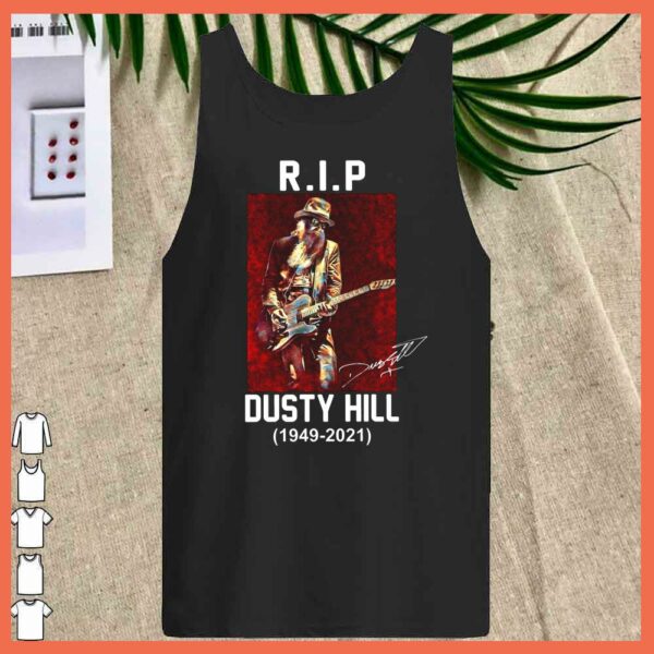 Awesome RIP Dusty Hill 1949 2021 Shirt, Thank you for memories Shirt