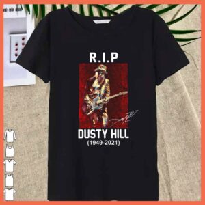 Awesome RIP Dusty Hill 1949 2021 Shirt, Thank you for memories Shirt 6