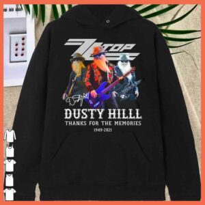 Awesome RIP Dusty Hill Shirt, Dusty Hill Signature Shirt, Dusty Hill 1949 - 2021 Thank you For memories Shirt