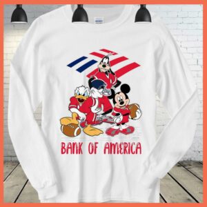 Best Bank Of America mickey Donald Goofy shirt, Bank Of America Donald Shirt, Bank Of America Goofy shirt 1