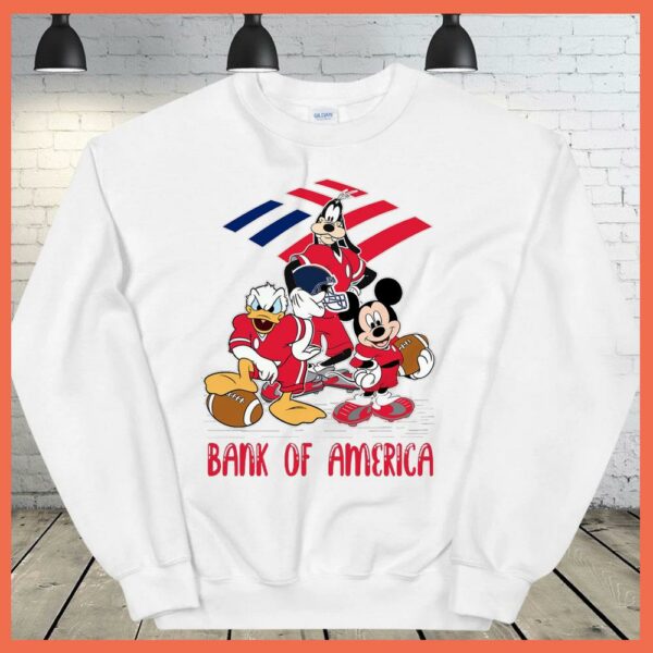 Best Bank Of America mickey Donald Goofy shirt, Bank Of America Donald Shirt, Bank Of America Goofy shirt