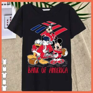 Best Bank Of America mickey Donald Goofy shirt, Bank Of America Donald Shirt, Bank Of America Goofy shirt 5