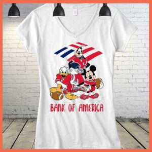 Best Bank Of America mickey Donald Goofy shirt, Bank Of America Donald Shirt, Bank Of America Goofy shirt 6