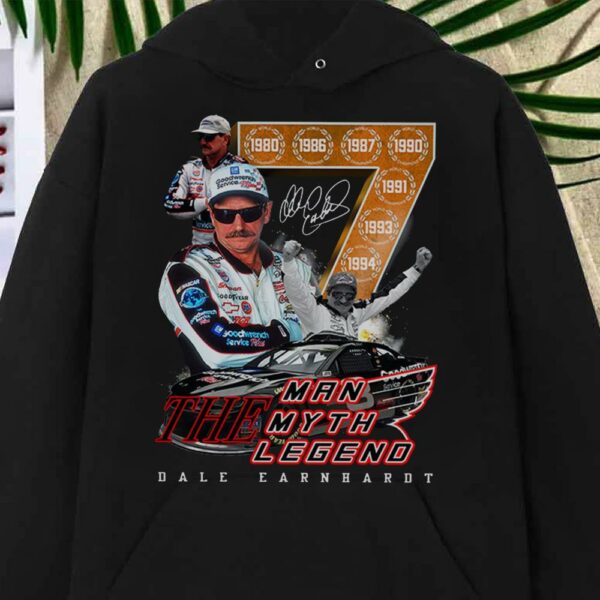 Best Dale Earnhardt The Man The Myth Legend 7 Champion shirt