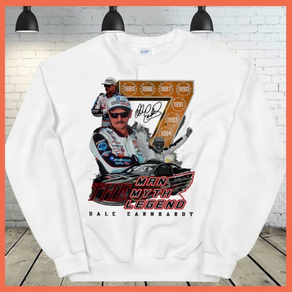 Best Dale Earnhardt The Man The Myth Legend 7 Champion shirt