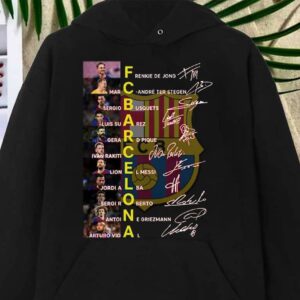 Best FC Barcelona Signature team Thank you Shirt