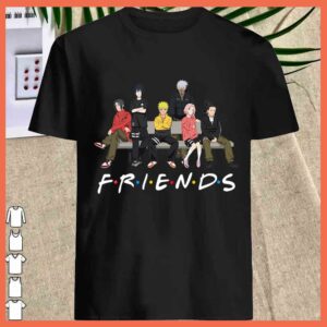 Best Friends Naruto sasuke Kakashi Sakura Hinata shirt, Friends Anime Shirt 1