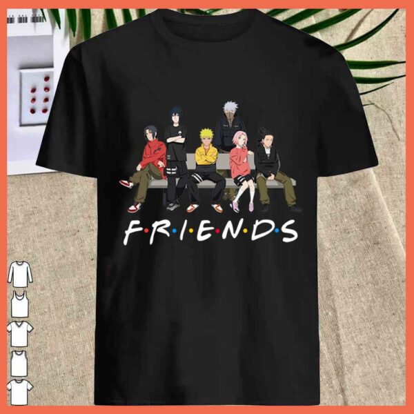 Best Friends Naruto sasuke Kakashi Sakura Hinata shirt, Friends Anime Shirt