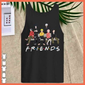 Best Friends Naruto sasuke Kakashi Sakura Hinata shirt, Friends Anime Shirt 2